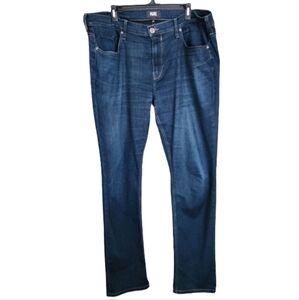 Paige Federal Jeans Men's 40x34 Cellar DNM521 Dark Wash Straight Stretch Denim